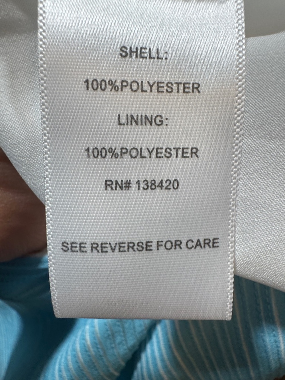 NWT Carlisle Light Aqua and White Micro Pleated Maxi Skirt Retail $658! - Picture 10 of 11